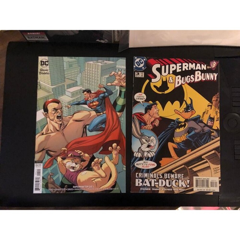 Superman & Bugs Bunny #3 2000 DC+SUPERMAN / TOP CAT#1 VARIANT